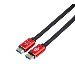 Кабель HDMI 10м RED/GOLD, 4K, VER 2.0