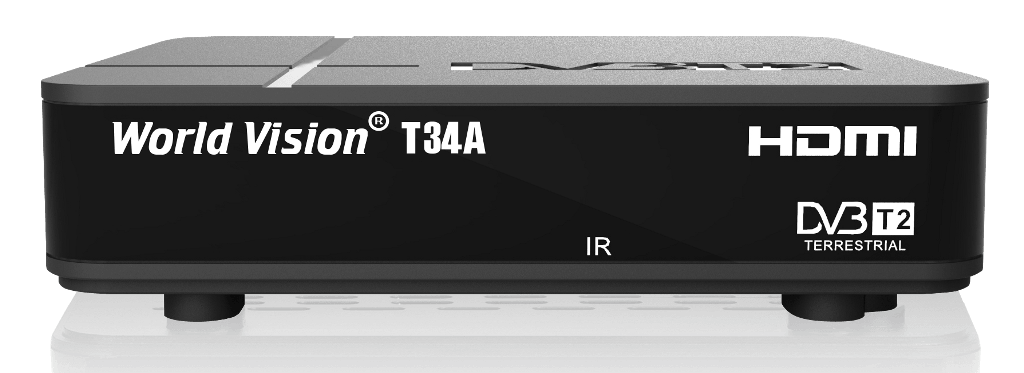World vision спб. Ресивер DVB-t2 сигнал t34. World Vision t55. Пульт World Vision t34. ТВ приставка World Vision.